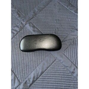 Rayban Hard Case Eyeglasses Sunglasses Clamshell Style Black Authentic